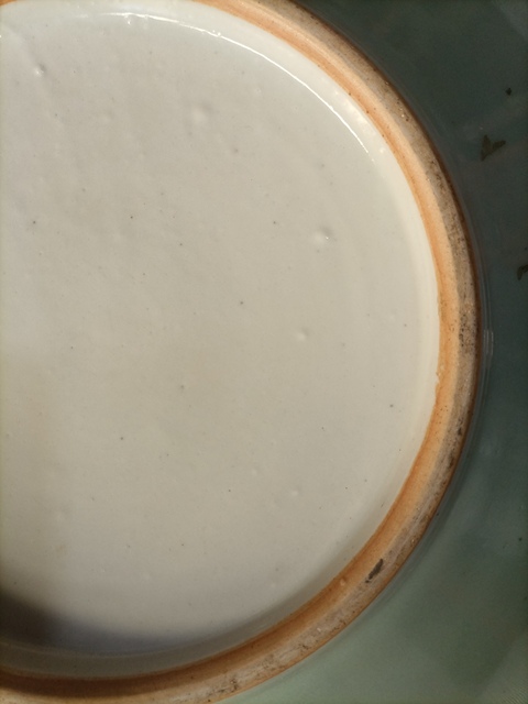 古玩陶瓷豆青釉印花盤拍賣，當前價格10000元