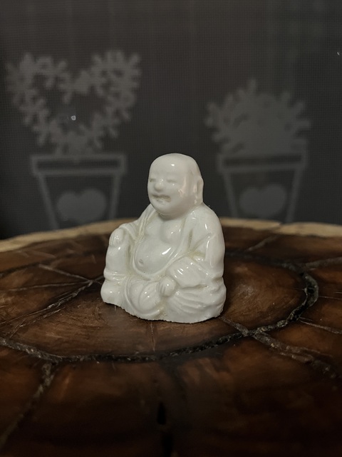 古玩陶瓷彌勒佛塑像拍賣，當前價格388元