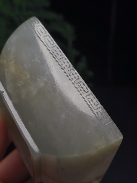 古玩玉器清代和田玉雕“水盂”“水洗”“筆洗”拍賣,當前價格10500元
