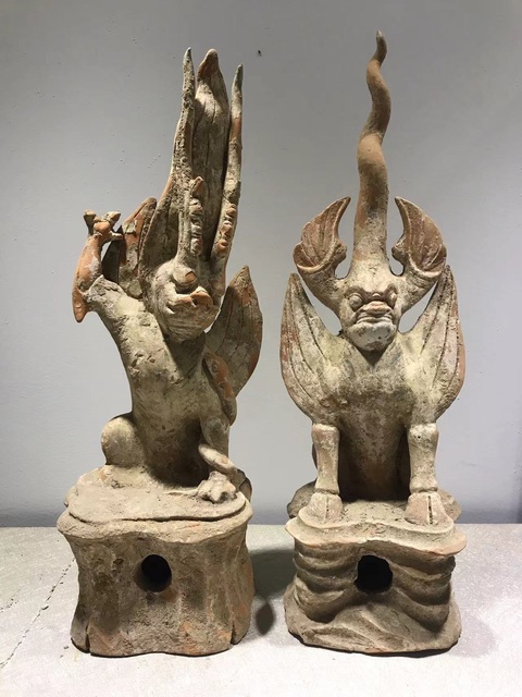 古玩陶瓷抓天獸和它的小伙伴拍賣,當(dāng)前價(jià)格16000元