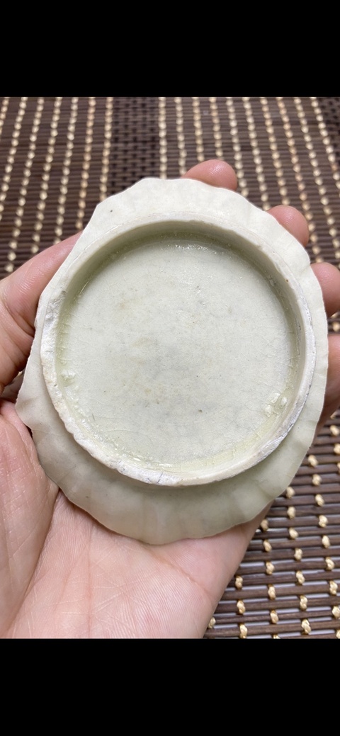 古玩陶瓷南定印大雁水草紋水洗底拍賣，當前價格899元