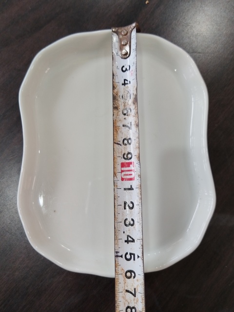 古玩陶瓷白釉茶盤拍賣，當前價格1100元