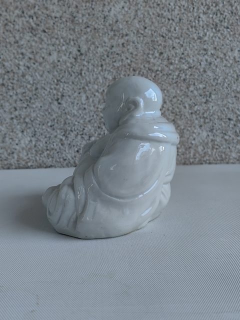 古玩陶瓷德化白瓷彌勒佛坐像拍賣,當前價格450元