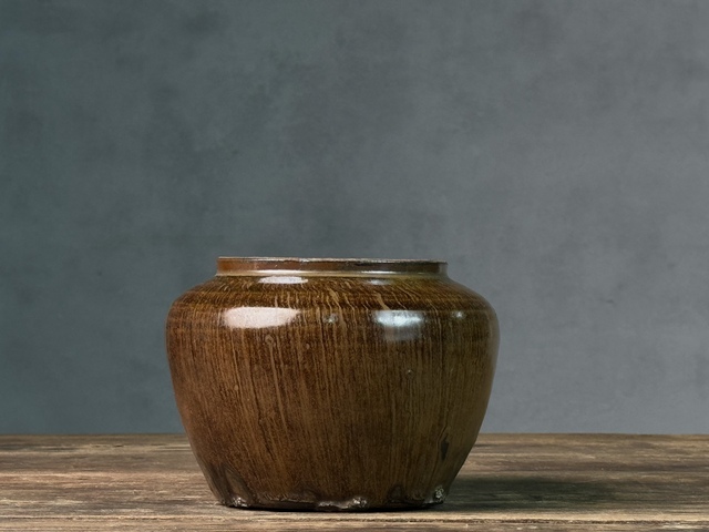 古玩陶瓷清代茶葉罐拍賣(mài)，當(dāng)前價(jià)格588元