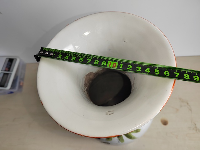 古玩陶瓷仕女嬰戲紋三娘教子圖彩繪瓶拍賣，當前價格400元