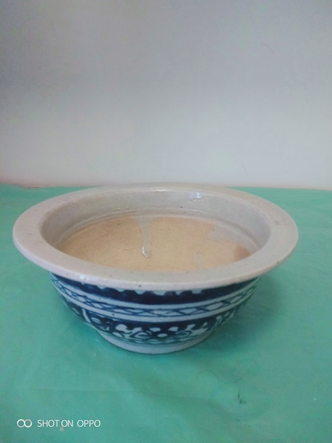 古玩陶瓷青花夔龍紋香爐拍賣,當前價格985元
