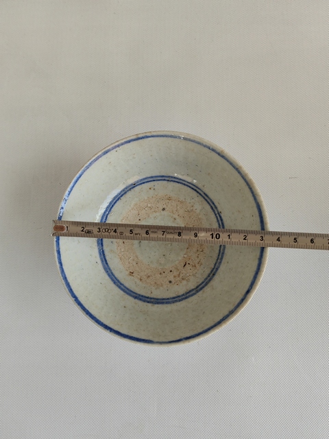 古玩陶瓷青花花卉紋茶碗拍賣,當前價格680元