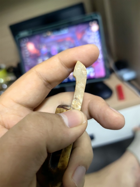 古玩雜項漢代和田玉,珠博評級劍璏拍賣,當(dāng)前價格99998元
