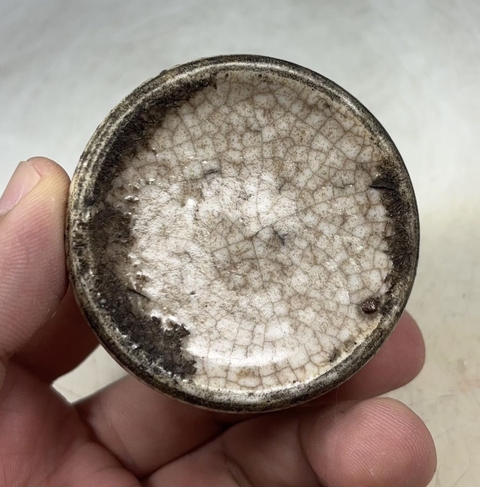 古玩陶瓷【收藏級(jí)精品】哥釉青花花卉紋水盂【文房雅器】【路份高,收藏價(jià)值好】拍賣(mài),當(dāng)前價(jià)格0元