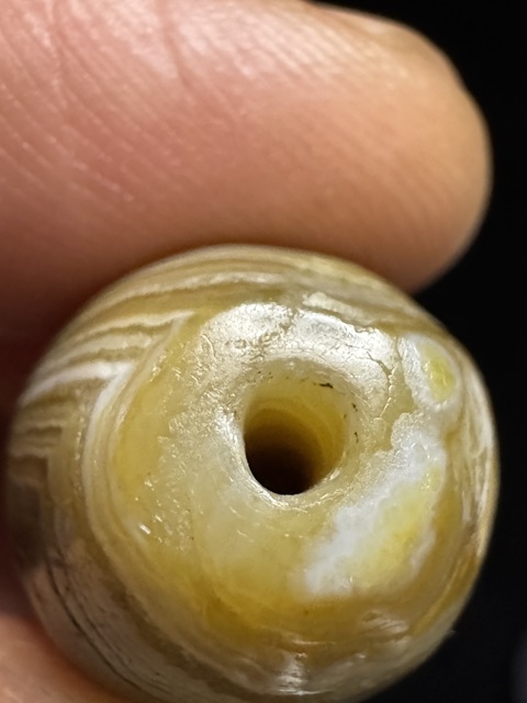 古玩玉器漢、橄欖珠（珠博認證）拍賣，當前價格3900元