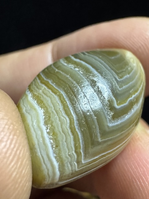 古玩玉器漢、橄欖珠（珠博認證）拍賣，當前價格3900元