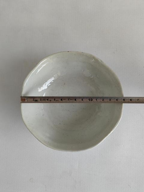古玩陶瓷粉彩花鳥紋葵口碗拍賣，當前價格298元