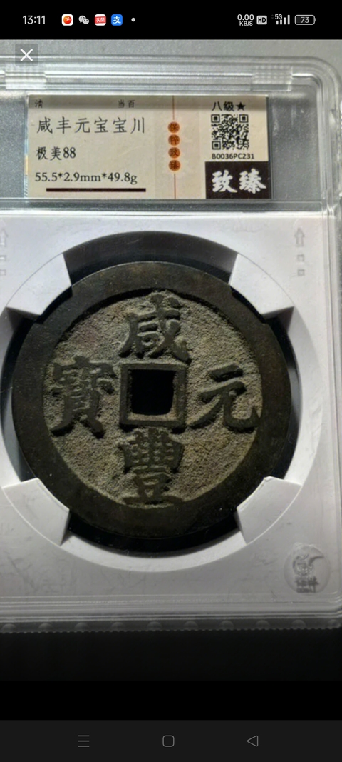 域鉴古玩】咸丰元宝当百鉴定结果_咸丰元宝当百真假鉴别