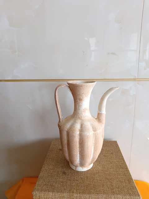 古玩陶瓷館藏級(jí)精品北宋湖田窯青白釉瓜楞執(zhí)壺拍賣，當(dāng)前價(jià)格2980元