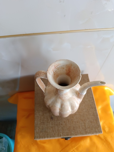 古玩陶瓷館藏級(jí)精品北宋湖田窯青白釉瓜楞執(zhí)壺拍賣，當(dāng)前價(jià)格2980元