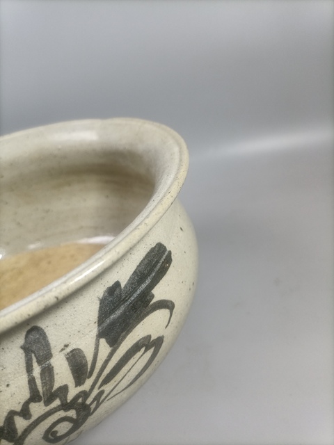 古玩陶瓷明晚清早期青花花卉福字紋香爐拍賣,當前價格2880元