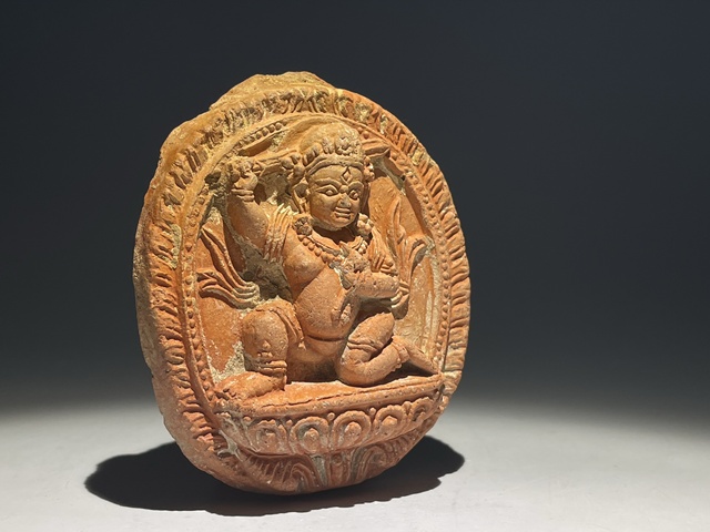 古玩雜項明中期.不動明王擦擦 (西藏寺廟制作)拍賣，當前價格790元