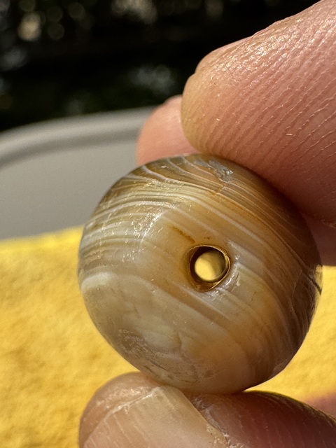 古玩玉器漢、橄欖珠（珠博認證）拍賣，當前價格3900元