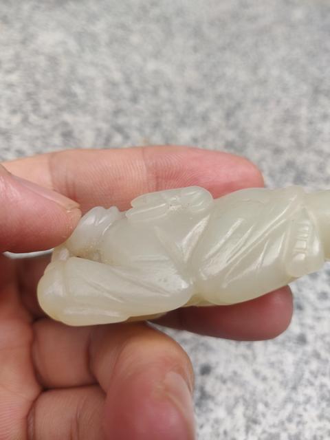 古玩玉器和田玉雕“劉海戲金蟾”拍賣，當(dāng)前價(jià)格288元