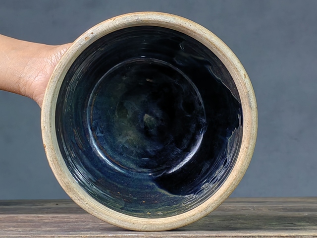 古玩陶瓷清代，茶盆拍賣，當前價格356元