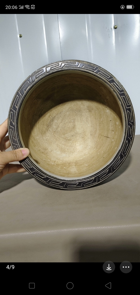 古玩陶瓷清乾隆***青花夔龍紋香爐拍賣,當前價格2856元