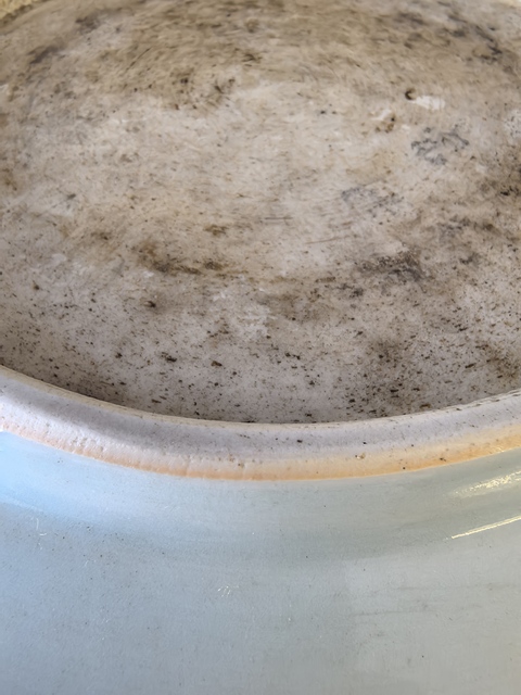 古玩陶瓷雍正青花過墻龍紋盤(28.8厘米閉口龍）拍賣，當前價格18888元