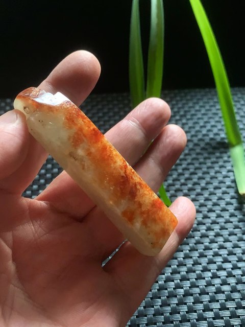 古玩玉器清代天然翡翠“素紋翎管”拍賣,當前價格25000元