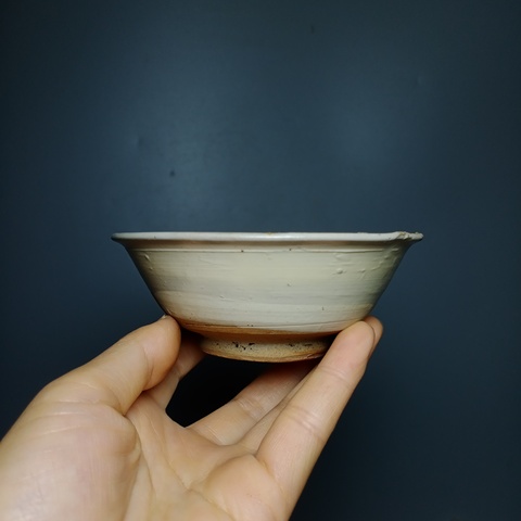 古玩陶瓷白釉盞拍賣,當(dāng)前價格539元