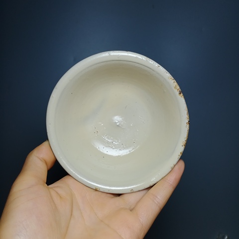 古玩陶瓷白釉盞拍賣,當(dāng)前價格539元