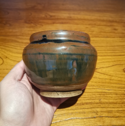 古玩陶瓷元兔毫釉茶入拍賣(mài),當(dāng)前價(jià)格888元