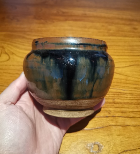 古玩陶瓷元兔毫釉茶入拍賣(mài),當(dāng)前價(jià)格888元
