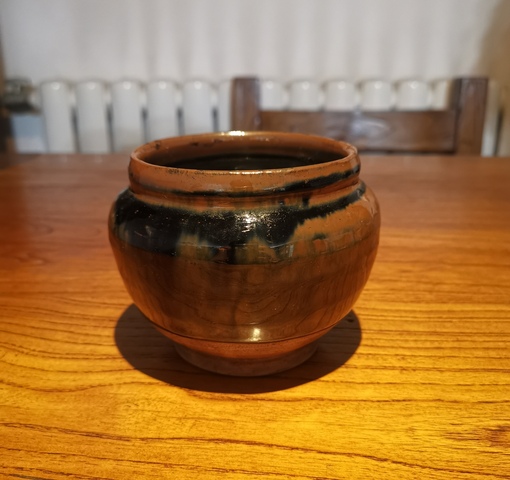 古玩陶瓷元兔毫釉茶入拍賣(mài),當(dāng)前價(jià)格888元