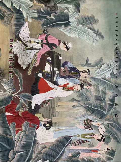 古玩字畫中美協會員名家黃光為 人物拍賣，當前價格16888元
