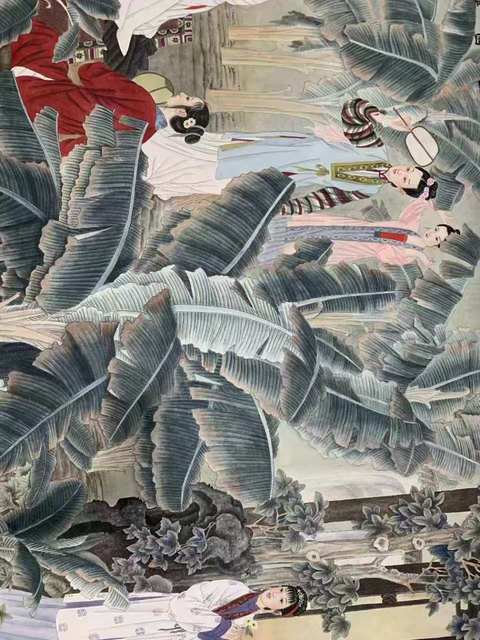 古玩字畫中美協會員名家黃光為 人物拍賣，當前價格16888元