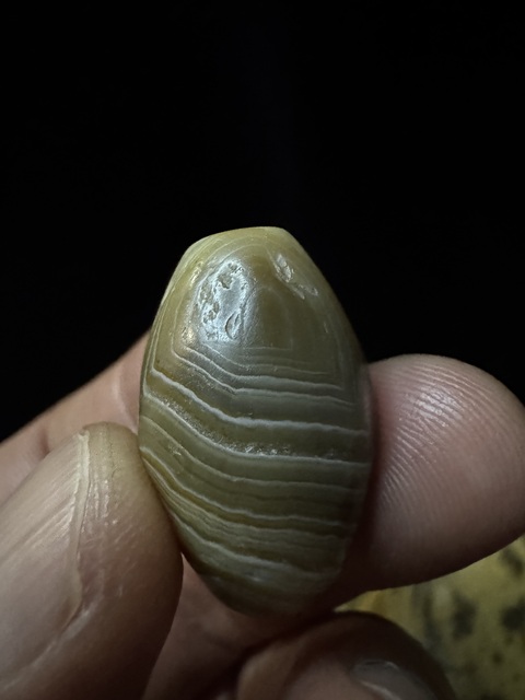 古玩玉器漢、橄欖珠（珠博認證）拍賣，當前價格3900元