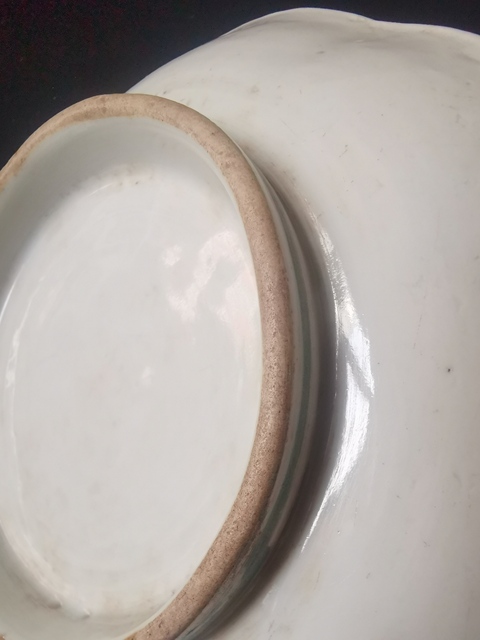 古玩陶瓷花鳥紋盤拍賣,當前價格666元