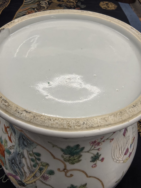 古玩陶瓷粉彩開窗鳳穿牡丹圖將軍罐(一對)拍賣,當前價格38888元