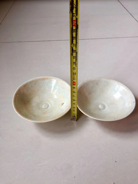 古玩陶瓷青白釉蓮瓣紋碗拍賣，當前價格3600元