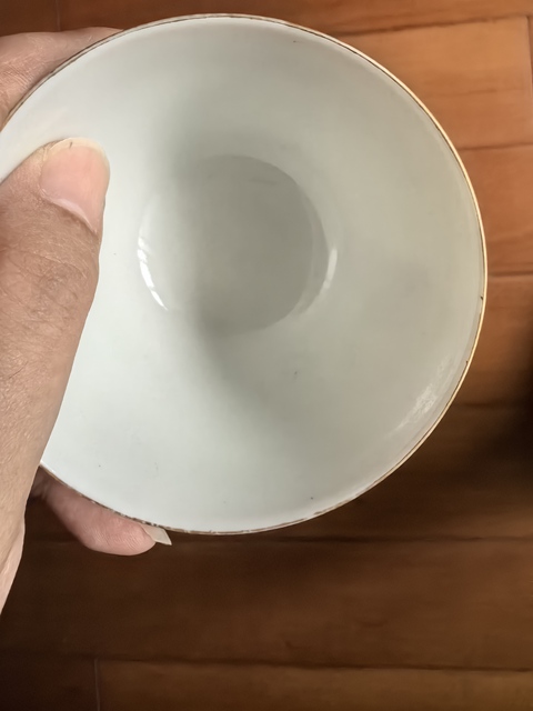 古玩陶瓷粉彩無雙譜人物仰鐘杯拍賣，當前價格6000元