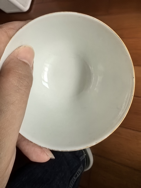 古玩陶瓷粉彩無雙譜人物仰鐘杯拍賣，當前價格6000元