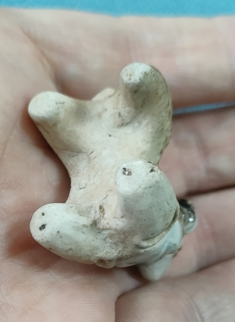 古玩陶瓷定窯宋金白釉點褐彩小羊瓷塑玩具拍賣,當前價格1200元