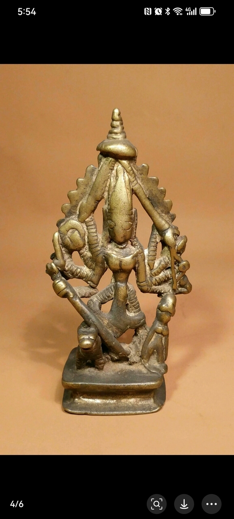 古玩銅器明代藏傳佛造像拍賣，當前價格3800元