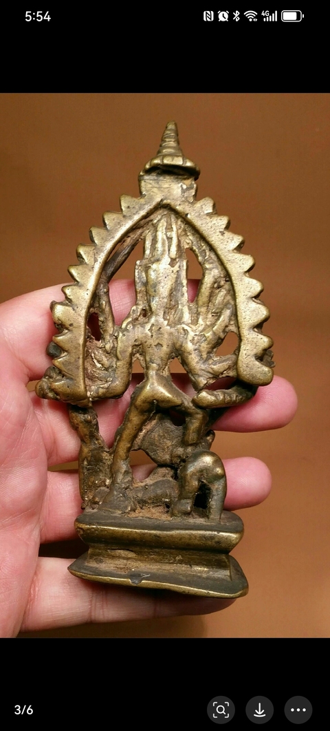 古玩銅器明代藏傳佛造像拍賣，當前價格3800元