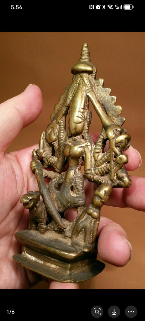 古玩銅器明代藏傳佛造像拍賣，當前價格3800元