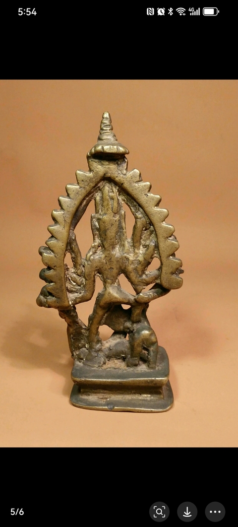 古玩銅器明代藏傳佛造像拍賣，當前價格3800元