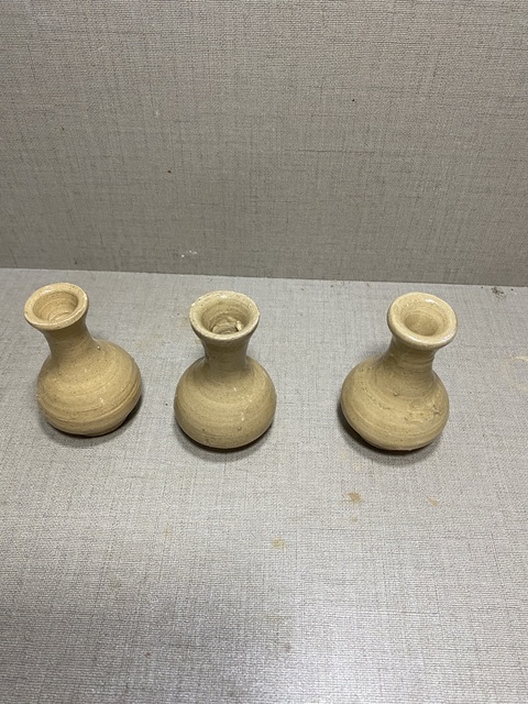 古玩陶瓷青釉小瓶一組拍賣,當前價格1000元