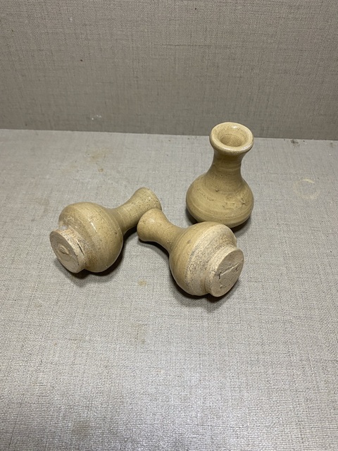 古玩陶瓷青釉小瓶一組拍賣,當前價格1000元