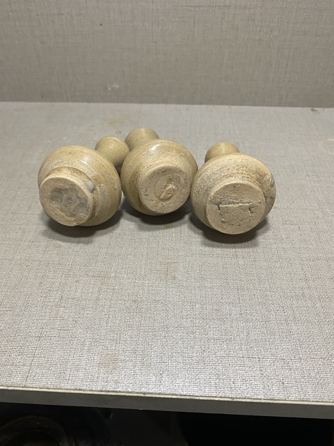 古玩陶瓷青釉小瓶一組拍賣,當前價格1000元