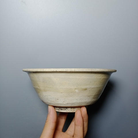 古玩陶瓷明代,畫花碗拍賣,當前價格688元