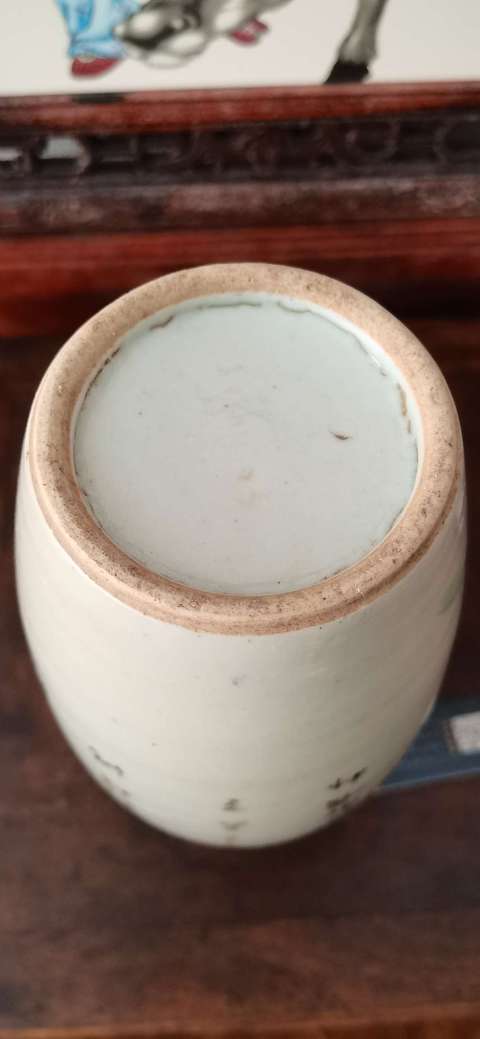 古玩陶瓷麻姑獻(xiàn)壽粉彩人物故事瓶拍賣(mài)，當(dāng)前價(jià)格2800元